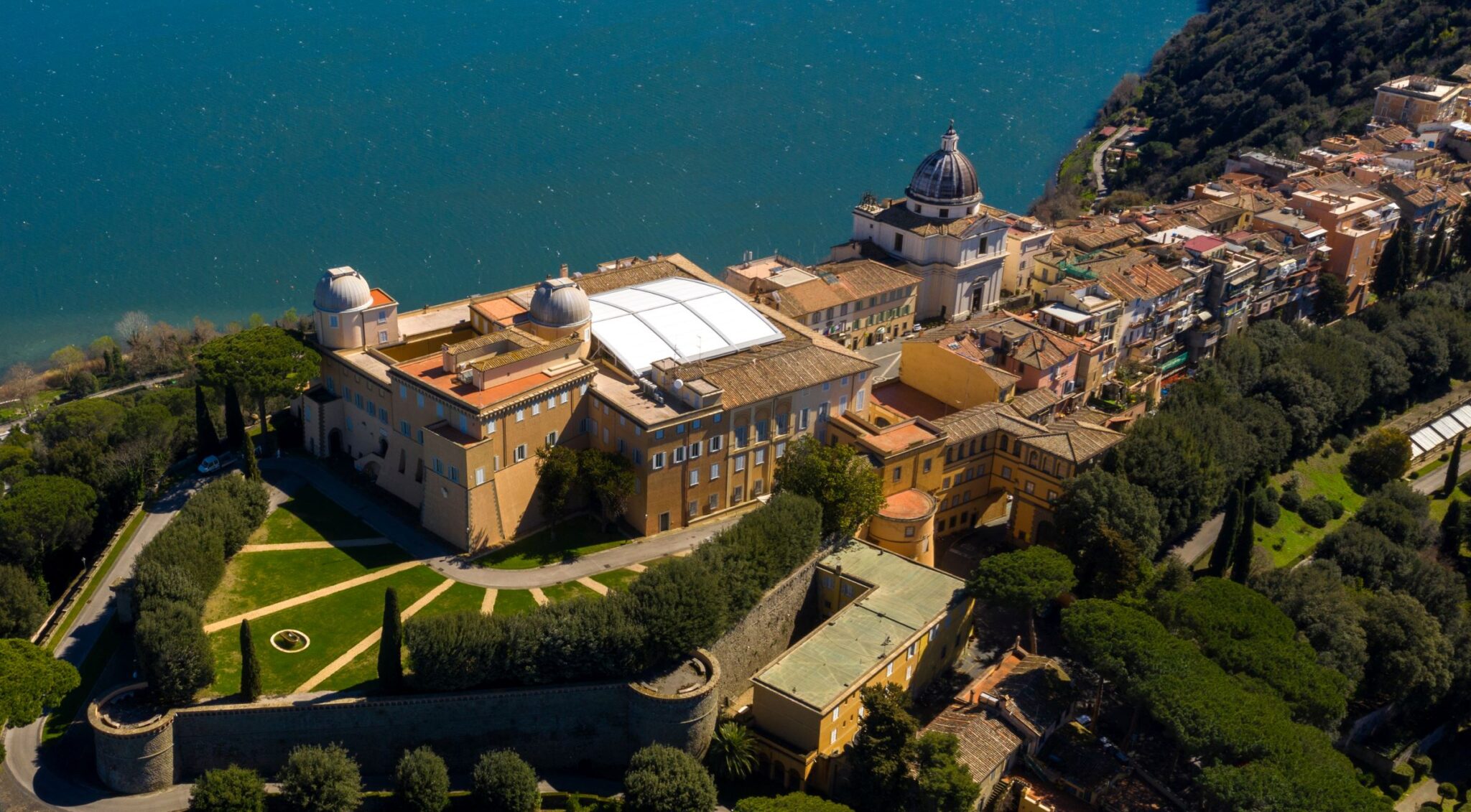 castel gandolfo-aerial